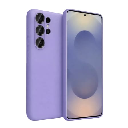 Newface Samsung Galaxy S26 Ultra Nano içi Kadife Silikon - Lila