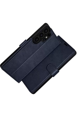 Newface Samsung Galaxy S26 Ultra Trend S Plus Kapaklı Kılıf - Lacivert