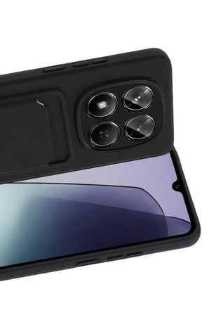 Newface Xiaomi Redmi Note 15 4G Kelvin Kartvizitli Silikon - Siyah