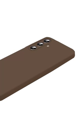 Newface Samsung Galaxy S26 Plus First Silikon - Kahverengi