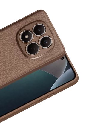 Newface Xiaomi Redmi Note 15 Pro Plus 5G Thermax Silikon Kılıf - Kahverengi
