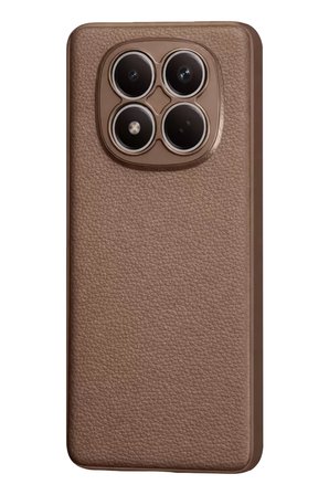 Newface Xiaomi Redmi Note 15 Pro Plus 5G Thermax Silikon Kılıf - Kahverengi