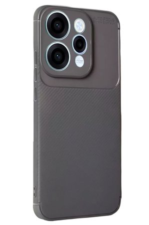 Newface Oppo Reno 15 Auto Focus Karbon Kapak - Gri