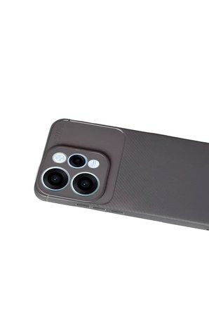 Newface Oppo Reno 15 Auto Focus Karbon Kapak - Gri