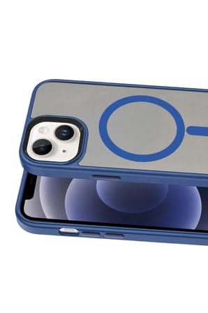 Joko Apple iPhone 14 Megane Magsafe Kapak - Lacivert