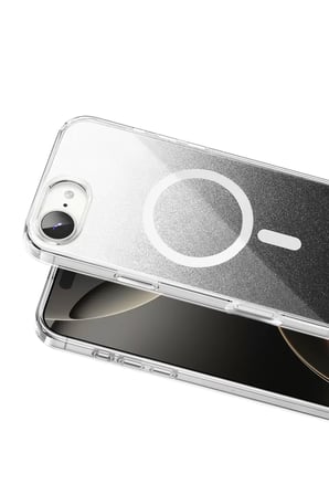 Onegif Apple iPhone 17E Sora Simli Magsafe Kapak - Siyah