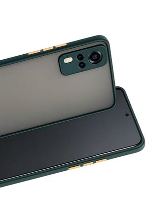 Newface Vivo Y53S Kılıf Montreal Silikon Kapak - Yeşil