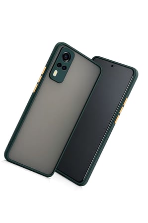 Newface Vivo Y53S Kılıf Montreal Silikon Kapak - Yeşil