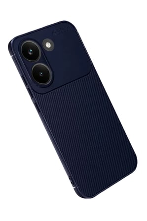 Newface Xiaomi Poco X8 Pro Auto Focus Karbon Kapak - Lacivert