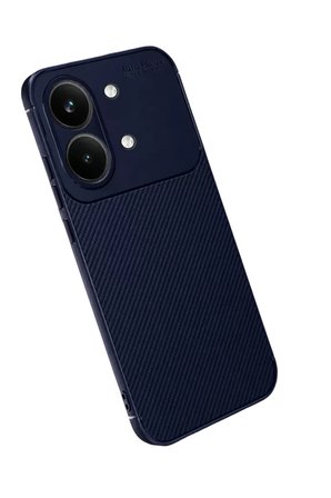 Newface Xiaomi Poco X8 Pro Max Auto Focus Karbon Kapak - Lacivert