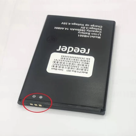 Reeder P13 Blue 2022 Batarya Pil (Güçlendirilmiş)