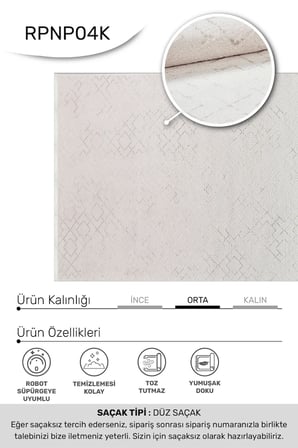 YoudayHomeCollection BONAPARTE Model Halı 200X400