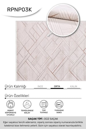 YoudayHomeCollection BONAPARTE Model Halı 100X500