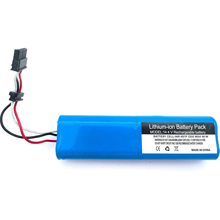 Xiaomi Vacuum Mop Pro Robot Süpürge 3200 Mah Yanmaz Batarya – 14.4V Li-ion Güç Kaynağı | Sürekli ve Güçlü Temizlik Deneyimi!
