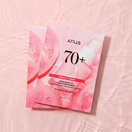 Anua - Peach 70 Niacin Serum Mask(Aydınlatıcı Nemlendirici Maske)