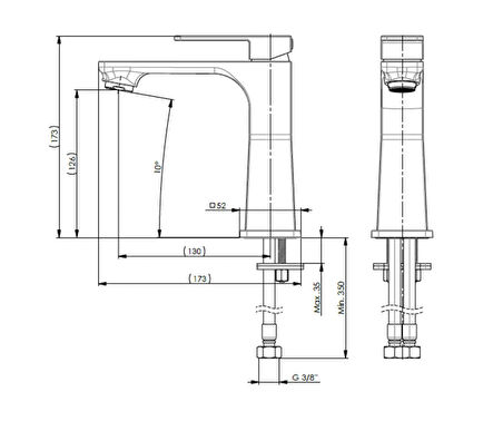Bien Dante Lavabo Bataryası