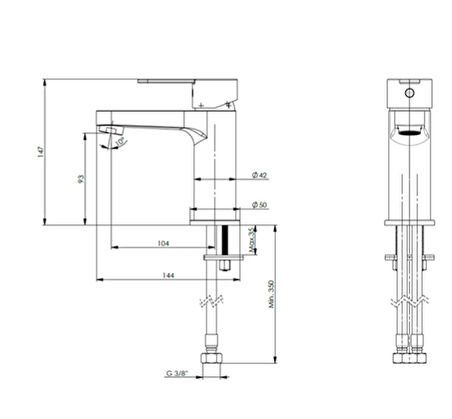 Bien Monet Lavabo Bataryası
