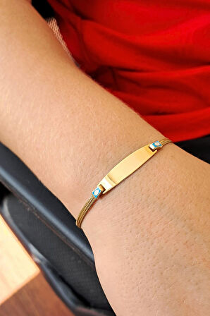 Mineli Çocuk Altın Bileklik