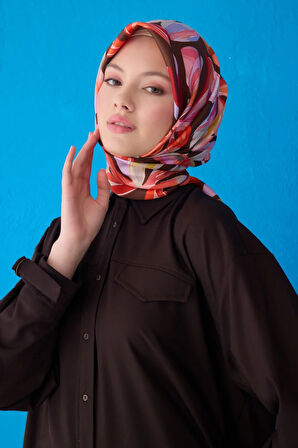 Belli Twill İpek Eşarp 4107D