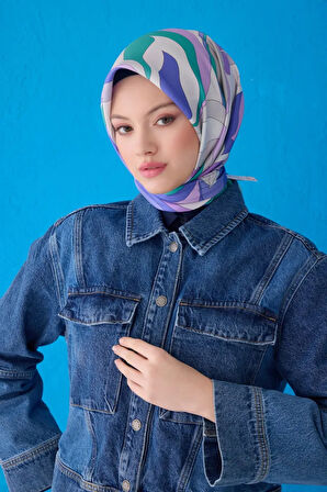 Belli Twill İpek Eşarp 4108D