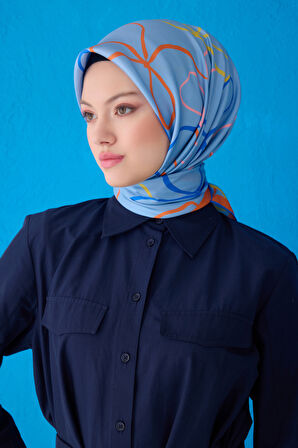 Belli Twill İpek Eşarp 4113D