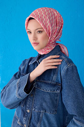 Belli Twill İpek Eşarp 4124D