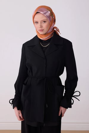 Belli 4303D Nostalji Serisi Çiçekli Twill İpek Eşarp