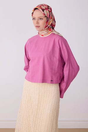 Belli Nostalji Serisi Twill İpek Desenli Eşarp 4312D
