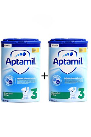 Aptamil 3 Prebiyotik Bebek Sütü 2 x 800 gr