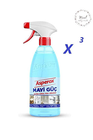 Ultra Mavi Güç Kireç Ve Pas Sökücü 1lt X3 Adet