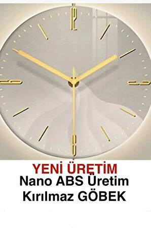 Blackfred -büyük Boy (50X75CM) (pilli Led ) (QUARTZ MEKANİZMALİ) - Metal Duvar Saati