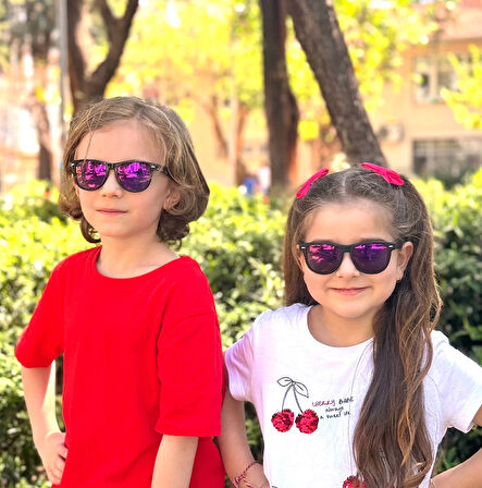 WAYFARER BLACK/MOR AYNA Olivier Philippe Çocuk Gözlüğü