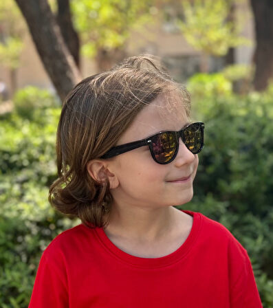 WAYFARER BLACK/MOR AYNA Olivier Philippe Çocuk Gözlüğü