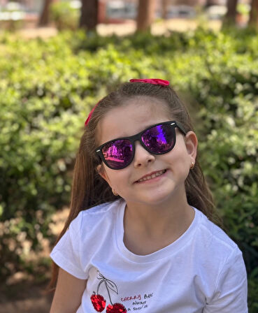 WAYFARER BLACK/MOR AYNA Olivier Philippe Çocuk Gözlüğü