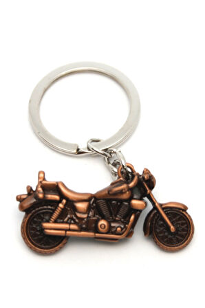 Bronz Yankee Motorsiklet Anahtarlık