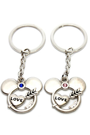 Mickey Love Anahtarlık