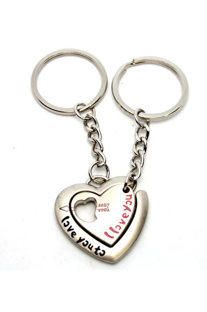 Kalp Kalbe Anahtarlık