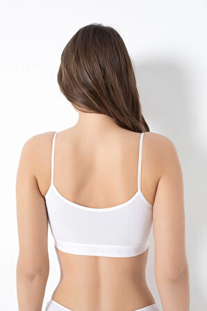 941 Kadın Kalın Askılı Pedli Büstiyer