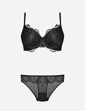 4385 Dantelli Sütyen Takımı