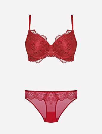 4385 Dantelli Sütyen Takımı