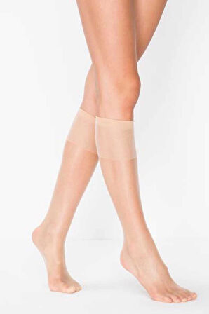 Fit15 Parlak Burunsuz Pantolon Çorap