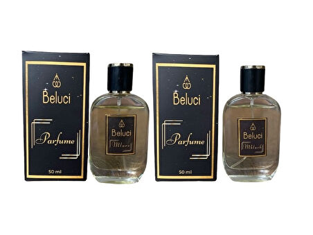 Mlare/Mblack Erkek Vücut Parfümü Edp 50 ml 2 Li Set