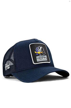 Duckside Logolu Lacivert Trucker Şapka