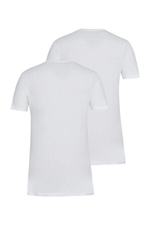 BLACKSPADE ERKEK V YAKA YARIM KOL FANİLA 2 Lİ PAKET 9671