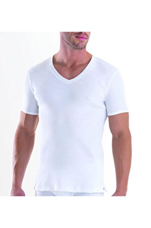 BLACKSPADE ERKEK V YAKA YARIM KOL FANİLA 2 Lİ PAKET 9671