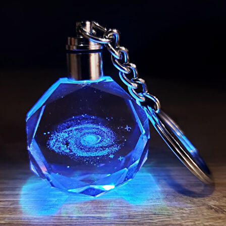 BlackCraft Gezegen Tasarım Işıklı Anahtarlık (BC-2B4130)