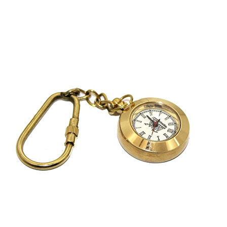 BlackCraft Pirinç Saatli Anahtarlık (BC-481CC0)