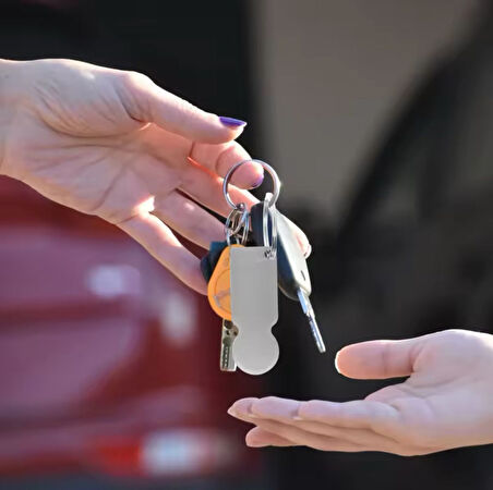 BlackCraft Metal Jeton Anahtarlık (BC-1018BA)