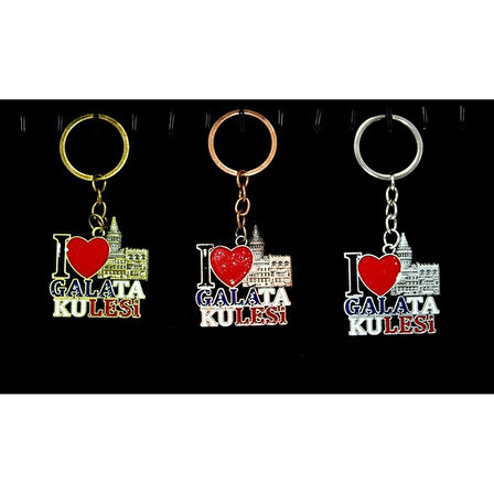 BlackCraft Metal Galata Kulesi Anahtarlık (BC-CF678D)