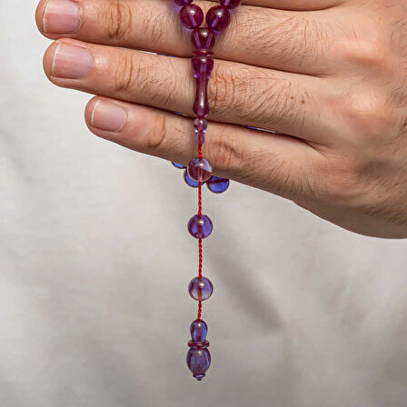 BlackCraft Sıkma Kehribar Tesbih (BC-1DBBA2)